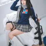 二佐Nisa《2020.11月铁粉福利 少前95式JK》主题写真：13张全套美图