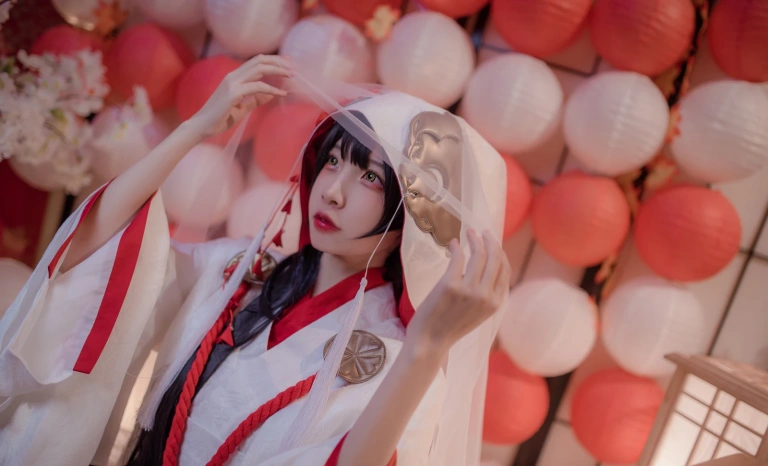 二佐Nisa《花嫁》主题写真：12张全套美图