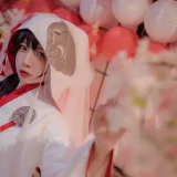 二佐Nisa《花嫁》主题写真：12张全套美图