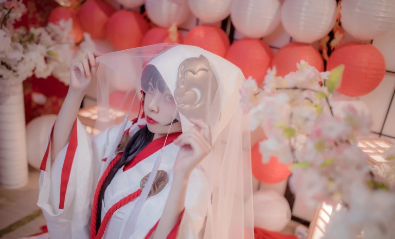 二佐Nisa《花嫁》主题写真：12张全套美图