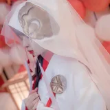 二佐Nisa《花嫁》主题写真：12张全套美图