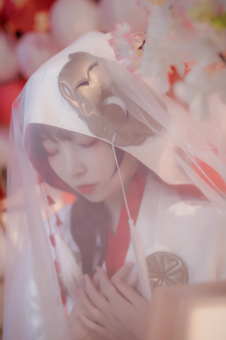 二佐Nisa《花嫁》主题写真：12张全套美图
