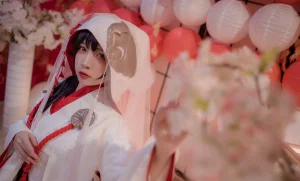 二佐Nisa《花嫁》主题写真：12张全套美图