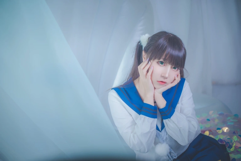 二佐Nisa《JK合集》主题写真：87张全套美图