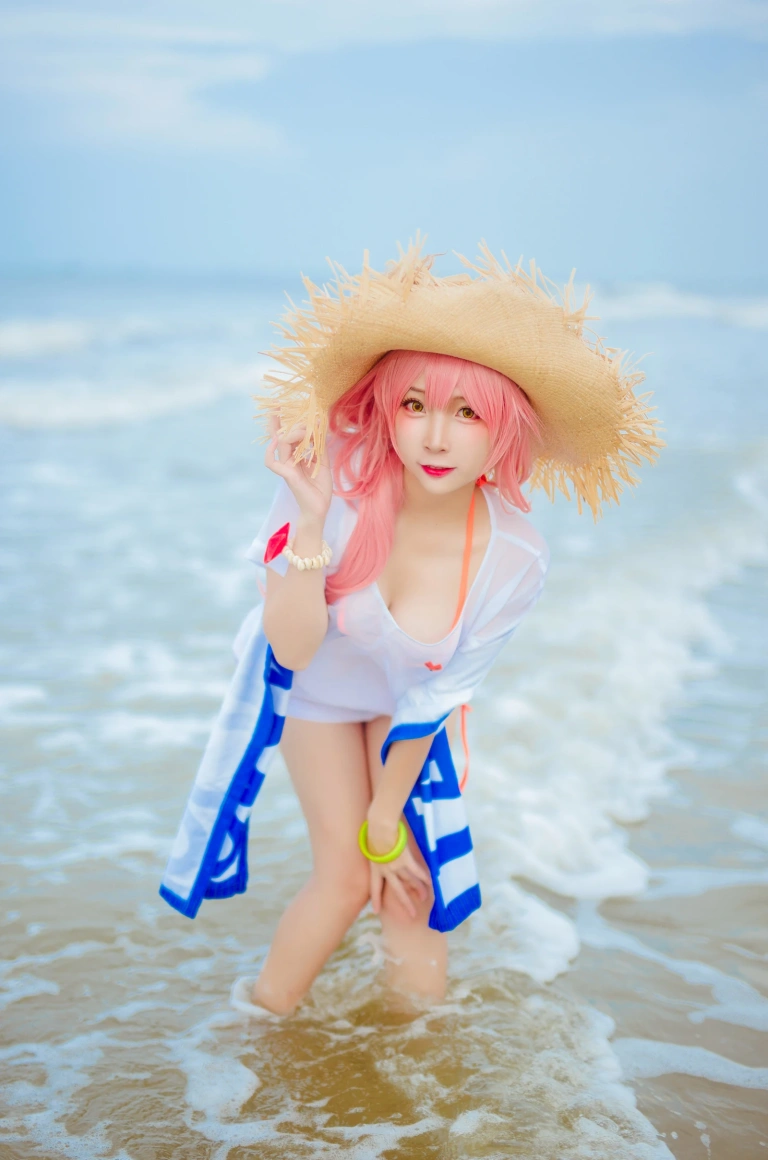 二佐Nisa《玉藻前》主题写真：30张全套美图