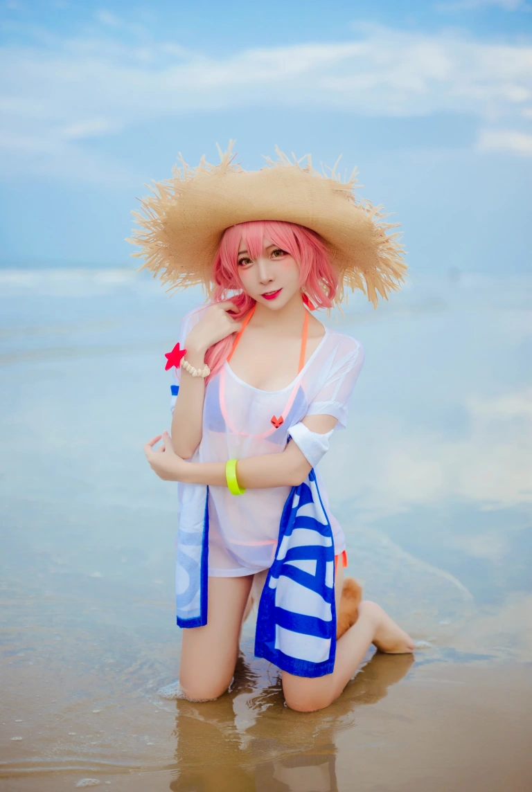 二佐Nisa《玉藻前》主题写真：30张全套美图