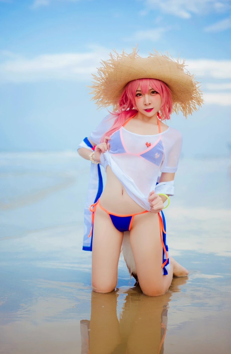 二佐Nisa《玉藻前》主题写真：30张全套美图