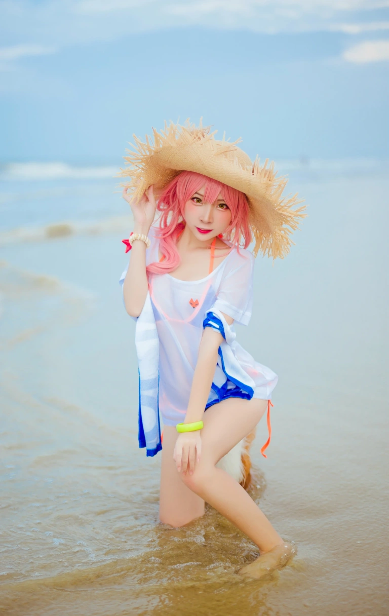 二佐Nisa《玉藻前》主题写真：30张全套美图