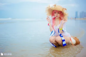 二佐Nisa《玉藻前》主题写真：30张全套美图