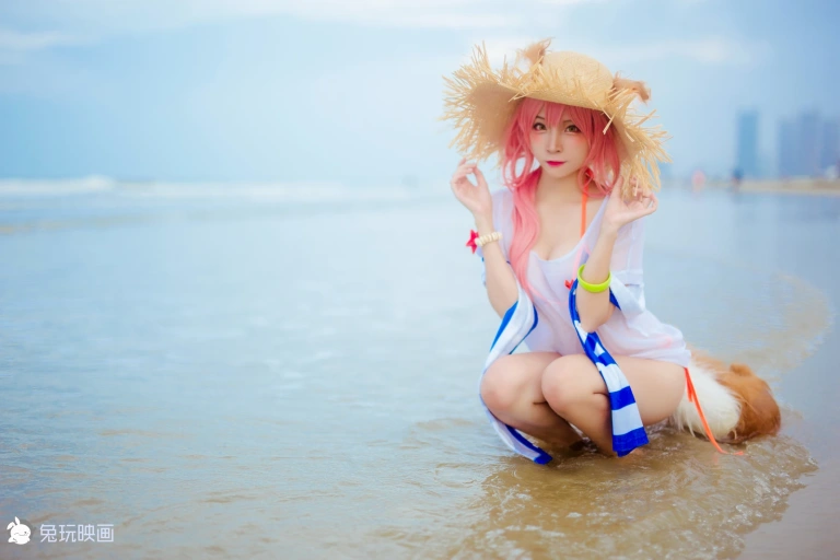 二佐Nisa《玉藻前》主题写真：30张全套美图