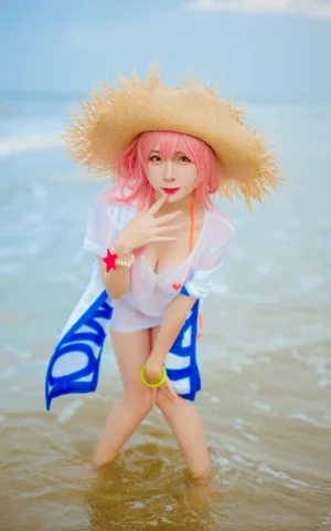 二佐Nisa《玉藻前》主题写真：30张全套美图