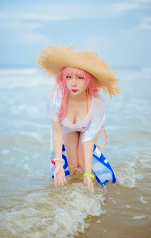 二佐Nisa《玉藻前》主题写真：30张全套美图