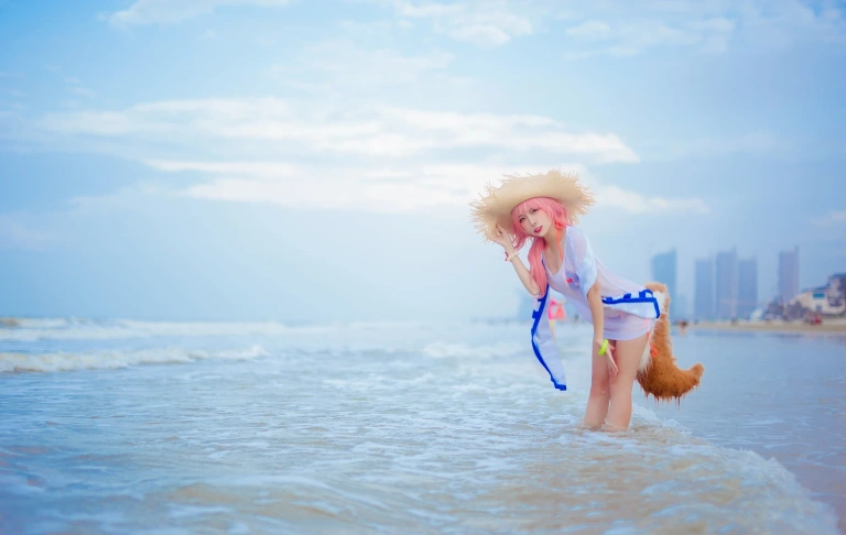 二佐Nisa《玉藻前》主题写真：30张全套美图