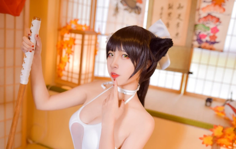 二佐Nisa《高雄泳装》主题写真：31张全套美图