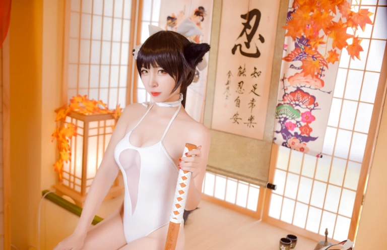 二佐Nisa《高雄泳装》主题写真：31张全套美图