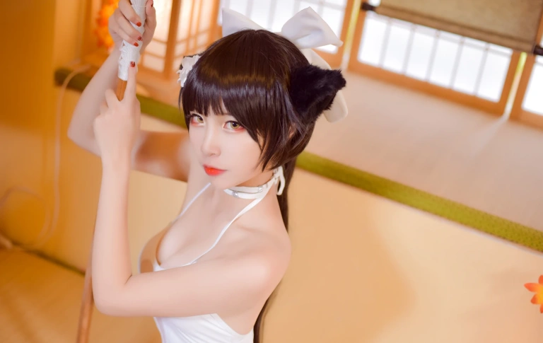 二佐Nisa《高雄泳装》主题写真：31张全套美图