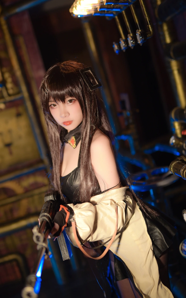 二佐Nisa《少女前线k2》主题写真：45张全套美图