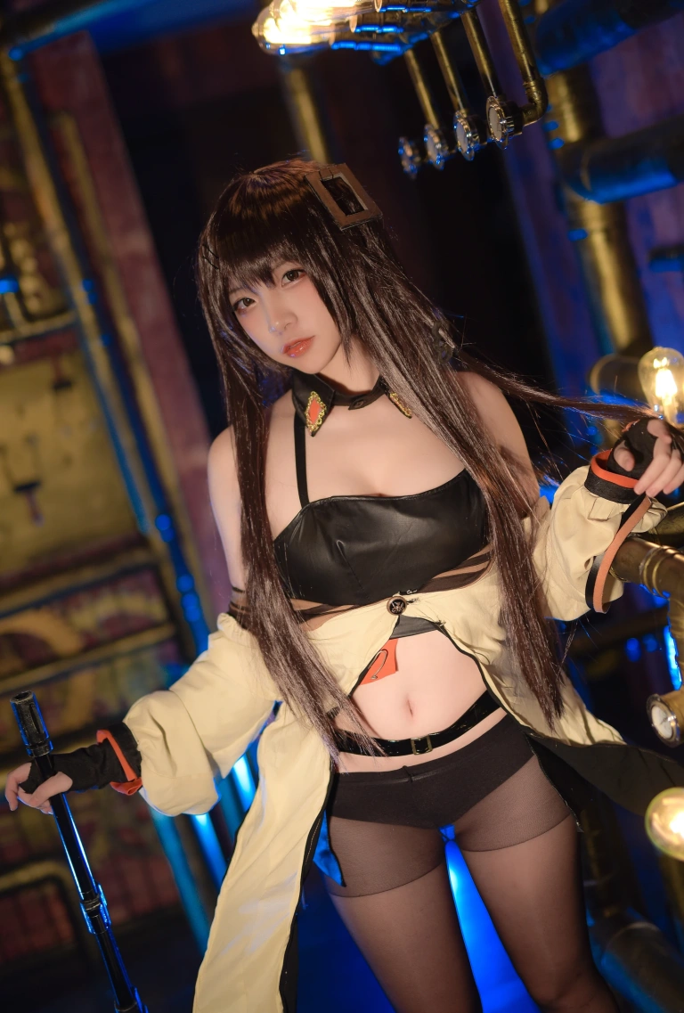 二佐Nisa《少女前线k2》主题写真：45张全套美图