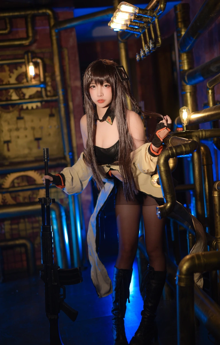 二佐Nisa《少女前线k2》主题写真：45张全套美图