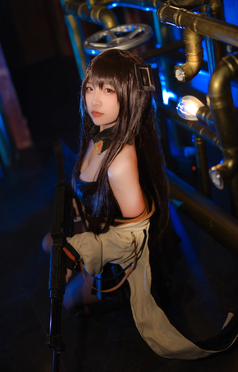 二佐Nisa《少女前线k2》主题写真：45张全套美图