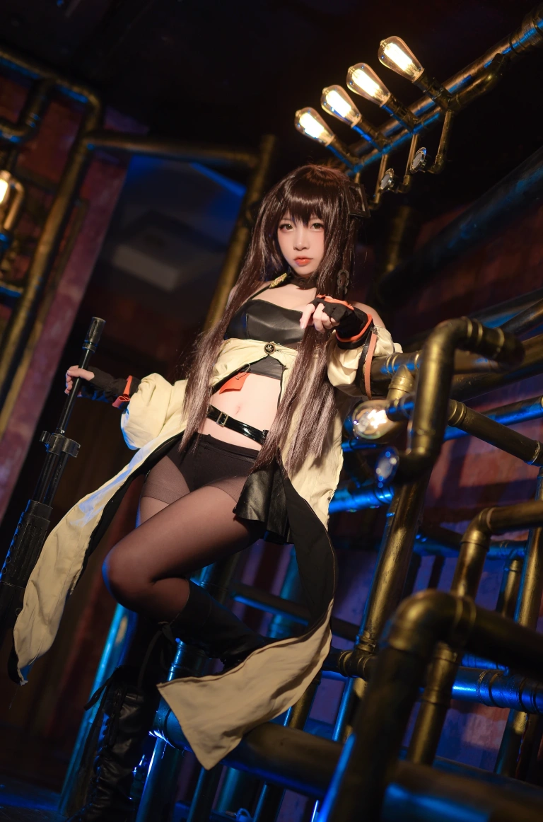 二佐Nisa《少女前线k2》主题写真：45张全套美图