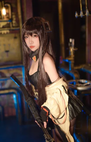 二佐Nisa《少女前线k2》主题写真：45张全套美图