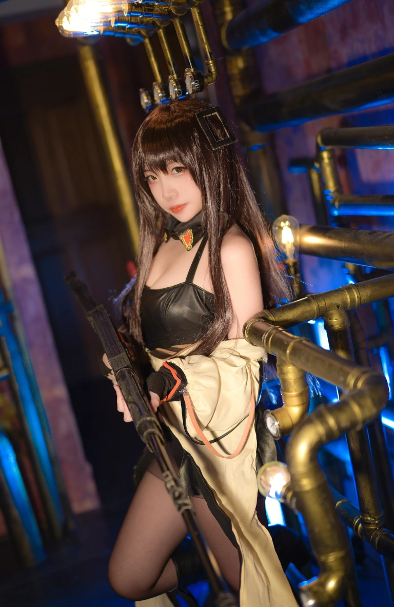 二佐Nisa《少女前线k2》主题写真：45张全套美图