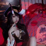 二佐Nisa《酒吞僵尸童子》主题写真：21张全套美图