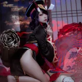 二佐Nisa《酒吞僵尸童子》主题写真：21张全套美图