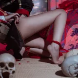 二佐Nisa《酒吞僵尸童子》主题写真：21张全套美图
