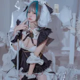 二佐Nisa《碧蓝航线 柴郡》主题写真：30张全套美图
