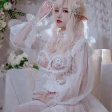 二佐Nisa《私房精灵公主》主题写真：60张全套美图