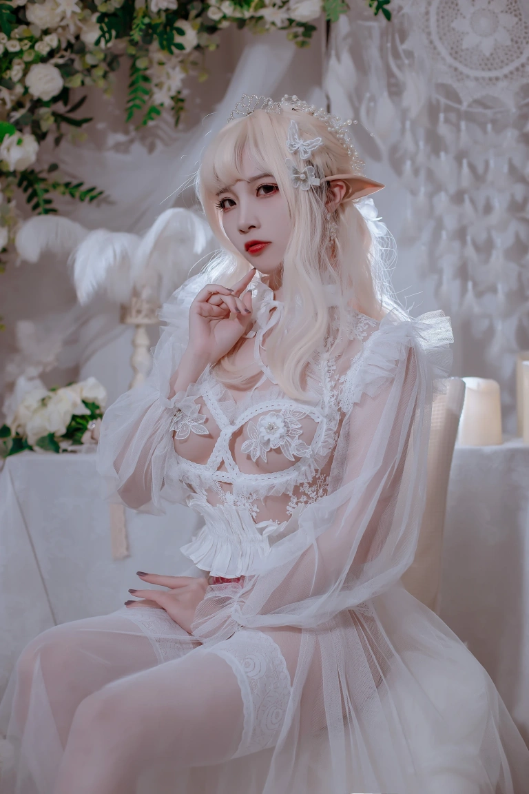二佐Nisa《私房精灵公主》主题写真：60张全套美图