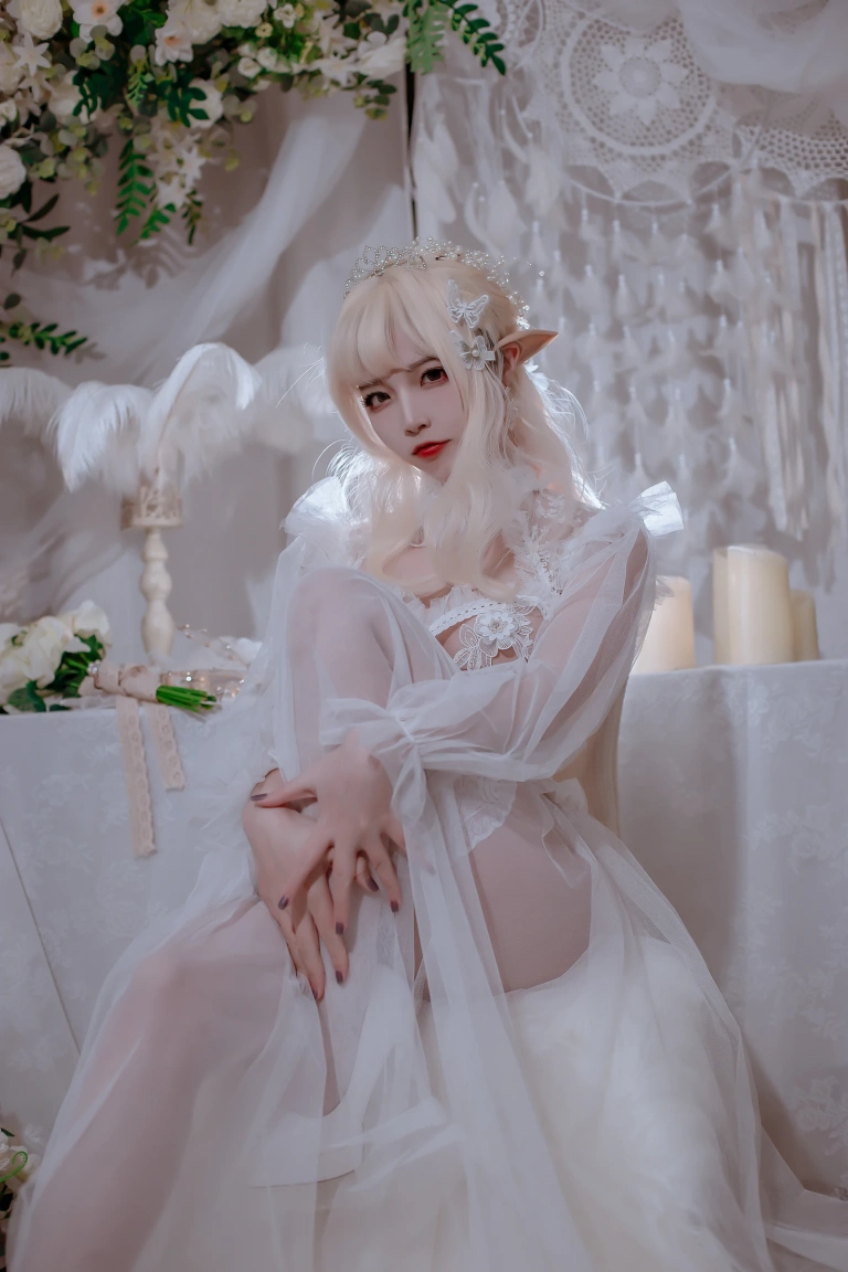 二佐Nisa《私房精灵公主》主题写真：60张全套美图
