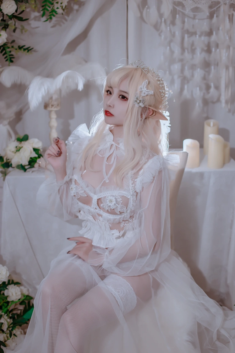 二佐Nisa《私房精灵公主》主题写真：60张全套美图