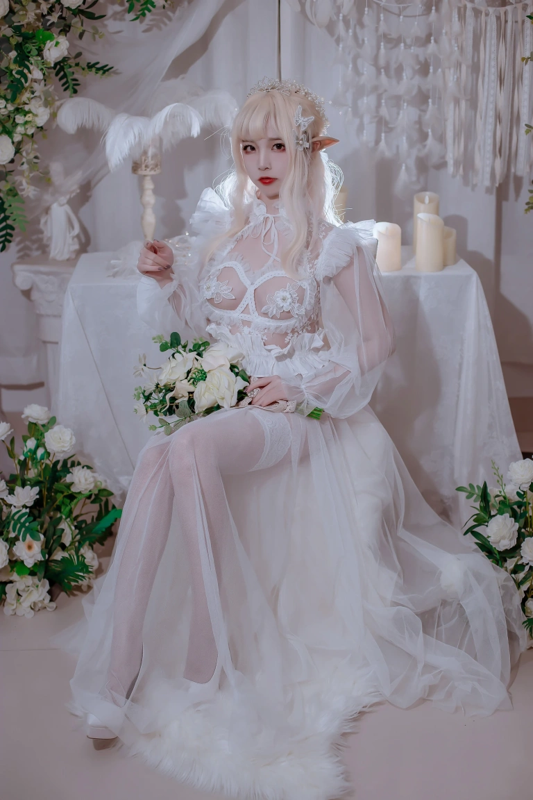 二佐Nisa《私房精灵公主》主题写真：60张全套美图