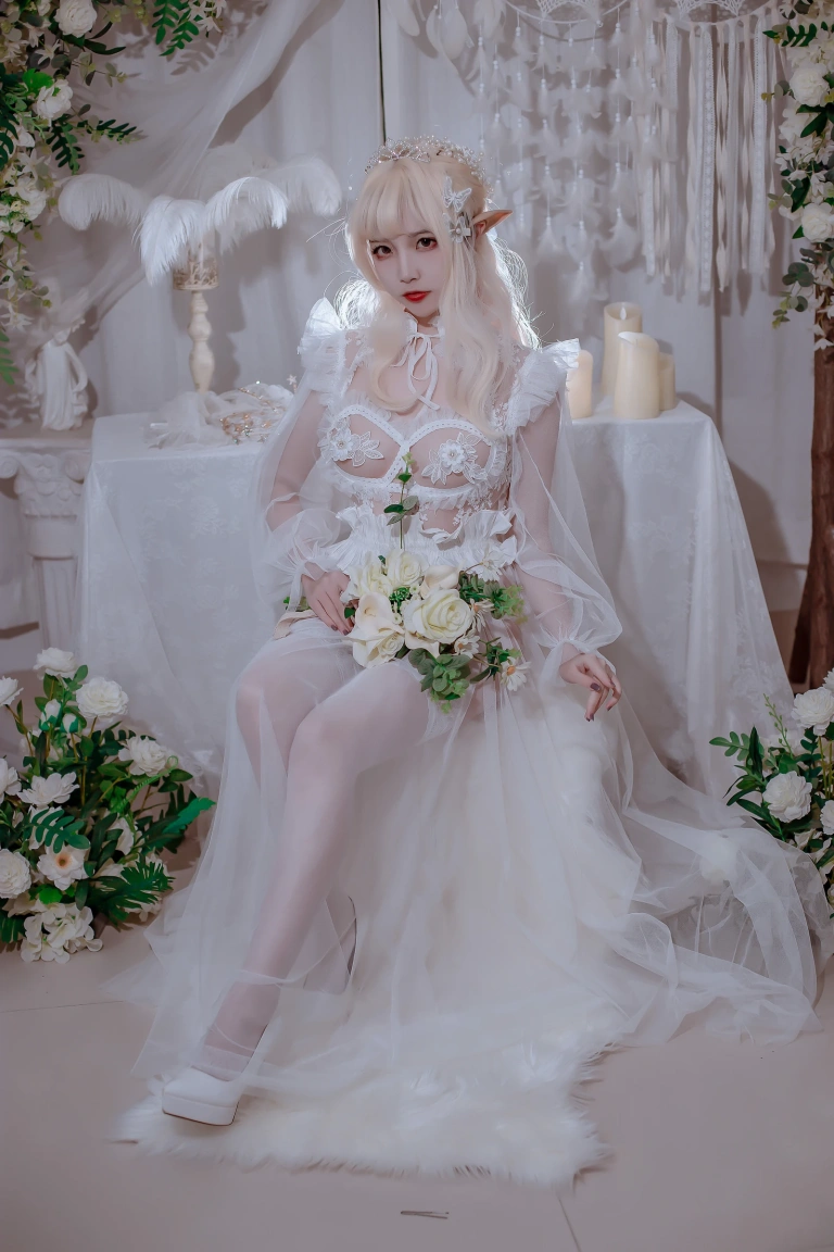 二佐Nisa《私房精灵公主》主题写真：60张全套美图