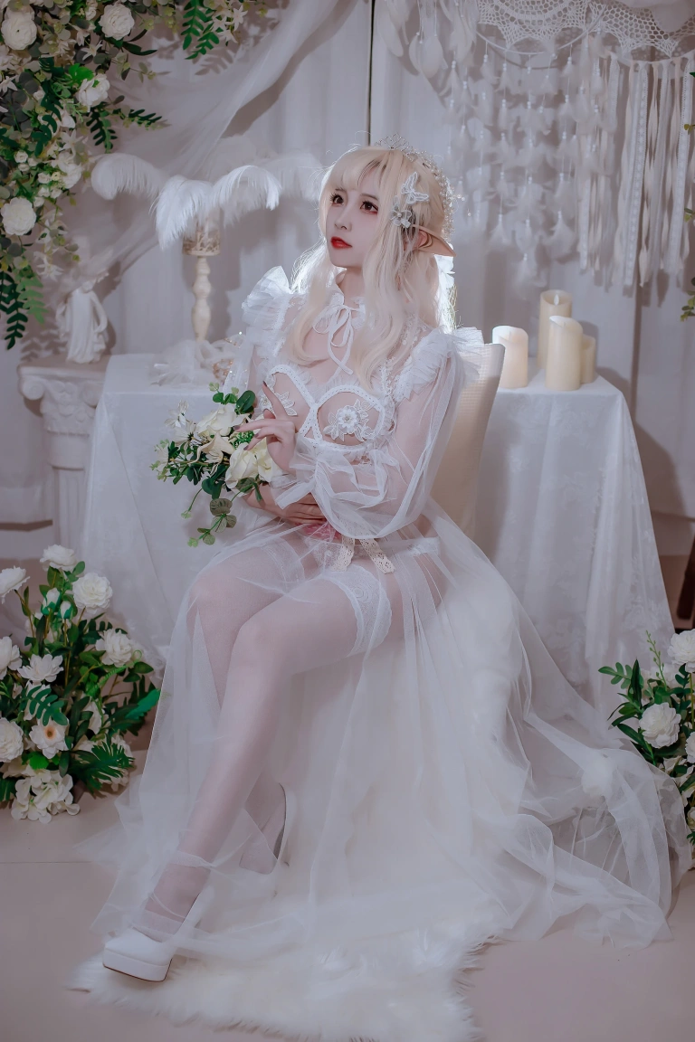 二佐Nisa《私房精灵公主》主题写真：60张全套美图