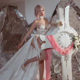 二佐Nisa《玛修婚纱》主题写真：42张全套美图