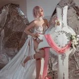 二佐Nisa《玛修婚纱》主题写真：42张全套美图