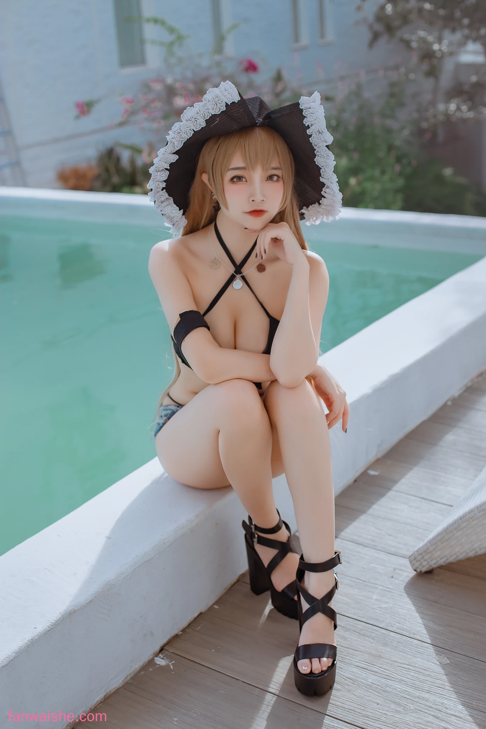 二佐Nisa 二佐Nisa NO.127 - 碧蓝航线 让巴尔泳装