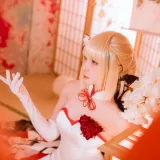 二佐Nisa《Saber》主题写真：19张全套美图