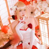 二佐Nisa《Saber》主题写真：19张全套美图