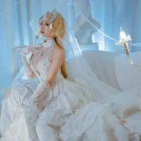 二佐Nisa《Fate贞德花嫁》主题写真：12张全套美图