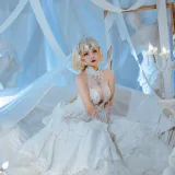二佐Nisa《Fate贞德花嫁》主题写真：12张全套美图