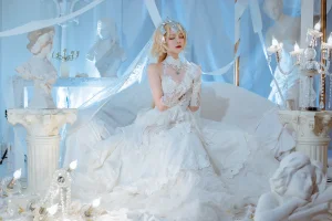 二佐Nisa《Fate贞德花嫁》主题写真：12张全套美图