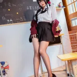 二佐Nisa《碧蓝大凤jk》主题写真：21张全套美图