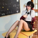 二佐Nisa《碧蓝大凤jk》主题写真：21张全套美图