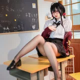 二佐Nisa《碧蓝大凤jk》主题写真：21张全套美图