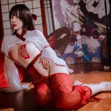 二佐Nisa《私房巫女》主题写真：37张全套美图